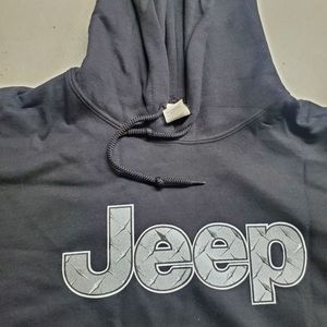 New hoodie silver jeep unisex